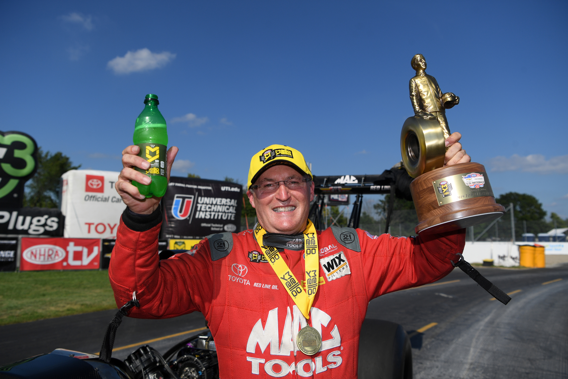 Top Fuel veteran Doug Kalitta watched Connie Kalitta - his uncle, team owne...