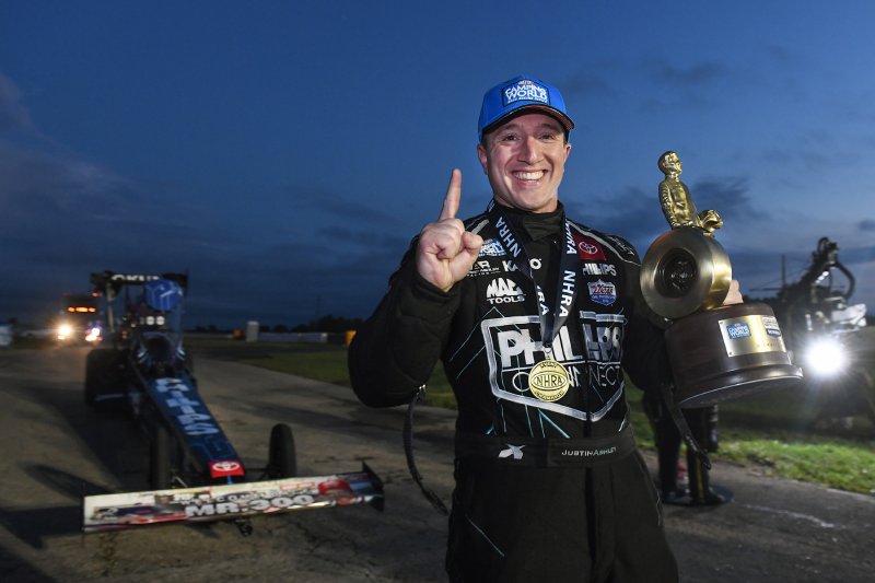 Justin Ashley Wins Sixth Race Of Nhra Season At Menards Nhra Nationals In Topeka Bvm Sports