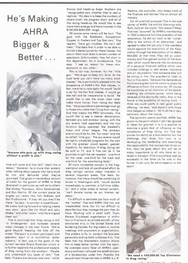 car craft article on jim tice pa