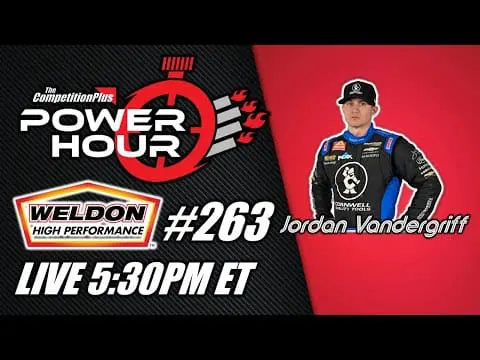 Power Hour #263 – Jordan Vandergriff | NHRA Funny Car Racer | Drag Racing