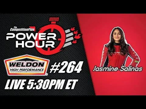 Power Hour #264 – Jasmine Salinas | Top Fuel Dragster Racer | Drag Racing
