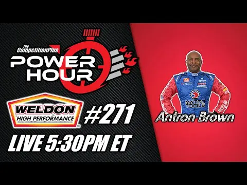 Power Hour #271 Antron Brown | NHRA Top Fuel | Drag Racing