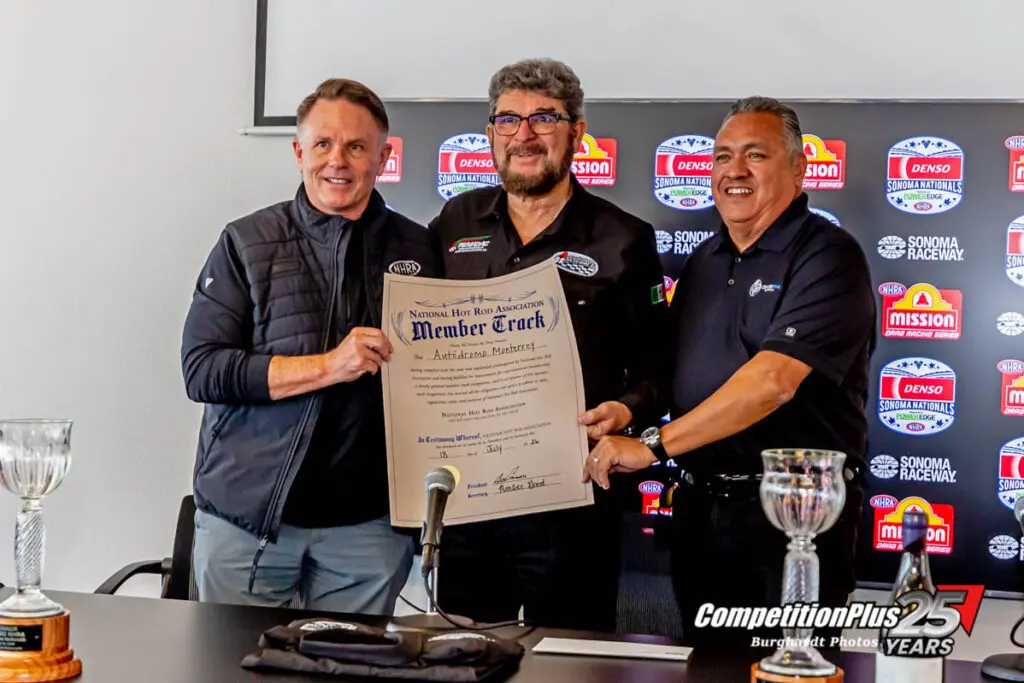 NHRA Mexico Track Announcement MIKE0215
