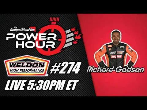 Power Hour #274 Richard Gadson | NHRA Pro Stock Motorcycle | Drag Racing