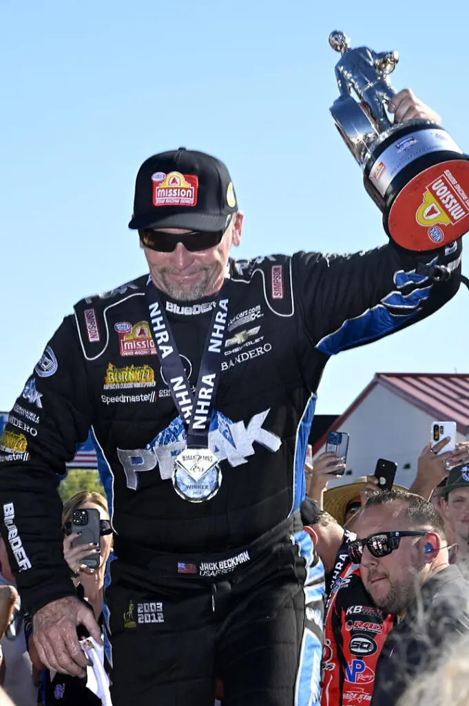 beckman jack funny car winner indy 1