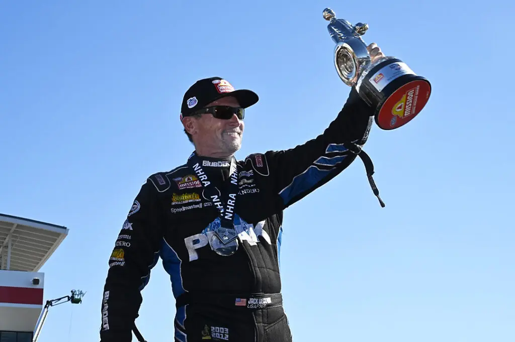 beckman jack funny car winner indy 2