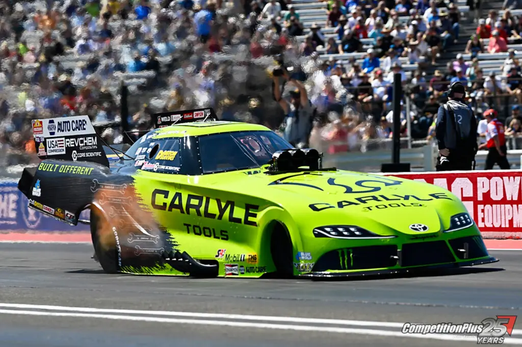 capps ron funny car low qualifier indy sunday
