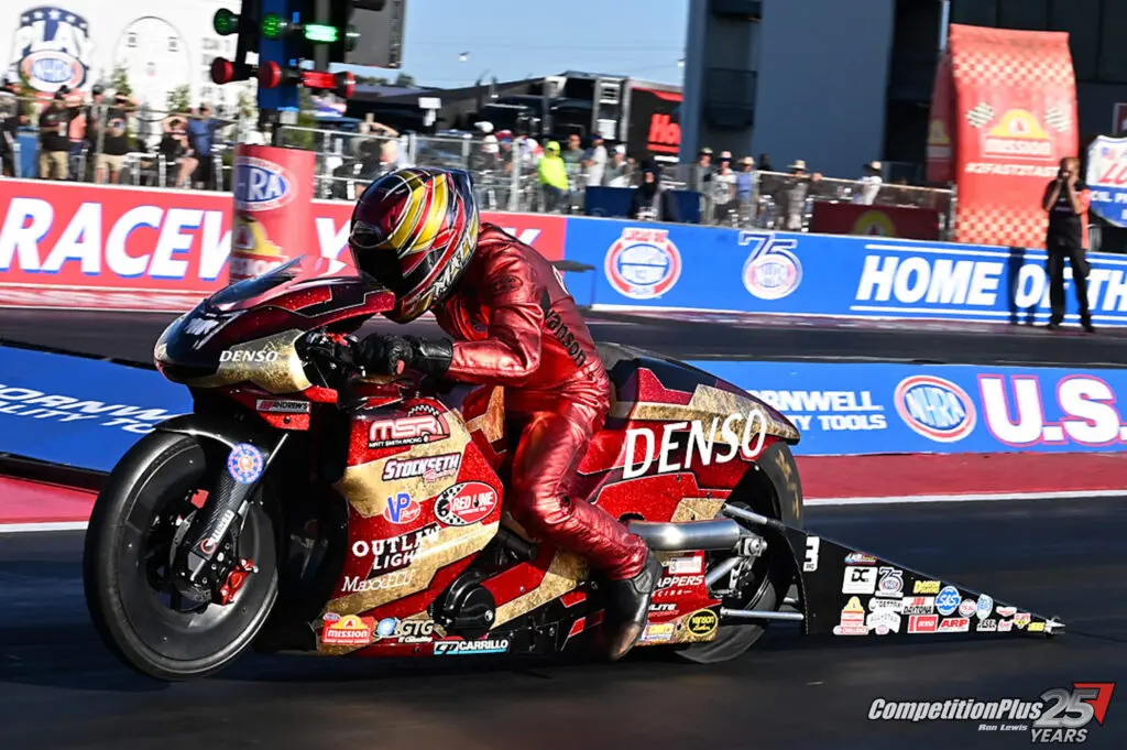smith matt pro stock bike low qualifer indy sunday