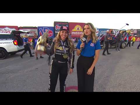 BRITTANY FORCE’S HISTORIC FAREWELL WIN | NHRA NEVADA NATIONALS