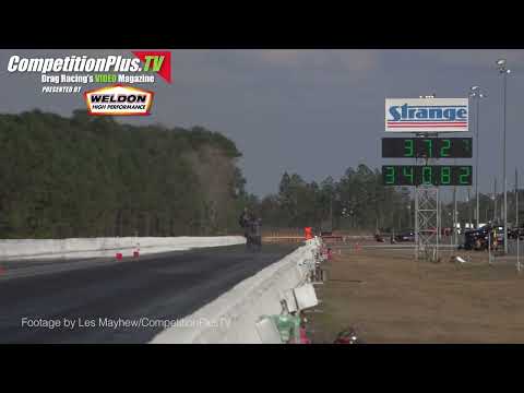 Justin Ashley Gets His First 340 MPH at Gainesville PRO Test | SCAG Racing Top Fuel Milestone