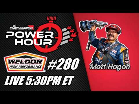 Power Hour #280 Matt Hagan | NHRA Funny Car Brainerd Nationals Winner | Drag Racing