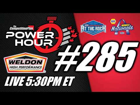 Power Hour #285 – NHRA Nationals At Rockingham & Midwest Nationals | Drag Racing