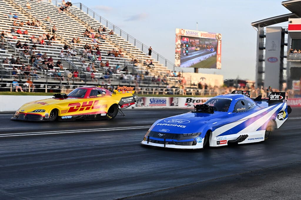 funny car final round too fast too tasty