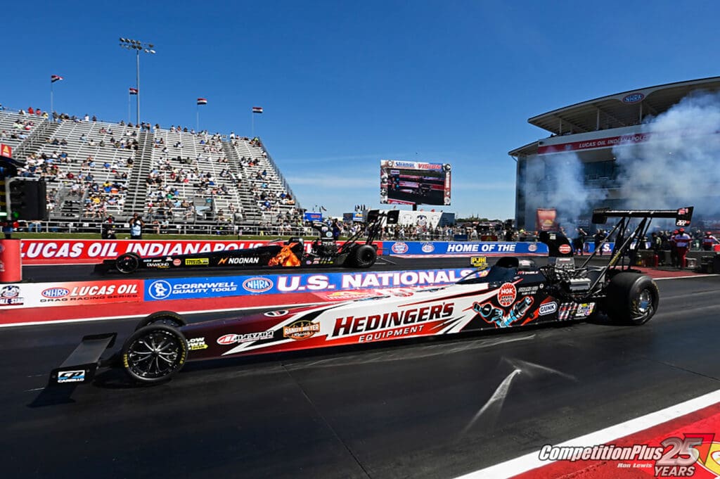 indy winner top alcohol dragster
